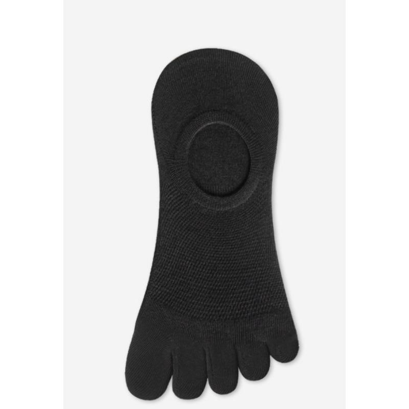 Женские весенне-летние тонкие сетчатые носки-лодочки, антибактериальные и противоинфекционные носки с пятью пальцами, бесшовные невидимые хлопковые носки