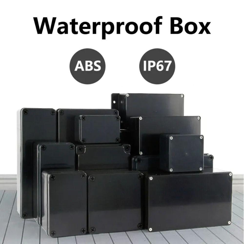 Waterproof Junction Box ABS Plastic Electronic Project Case Universal Instrument Housing