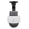 Solar Dummy Fake Camera Security Outdoor Solar Powered Simulated Surveillance Cameras with Flashing