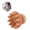 Ergonomic Handle Manual Massage Tool Mushroom Shape Wooden Massager Scalp Massager  Full Body Use