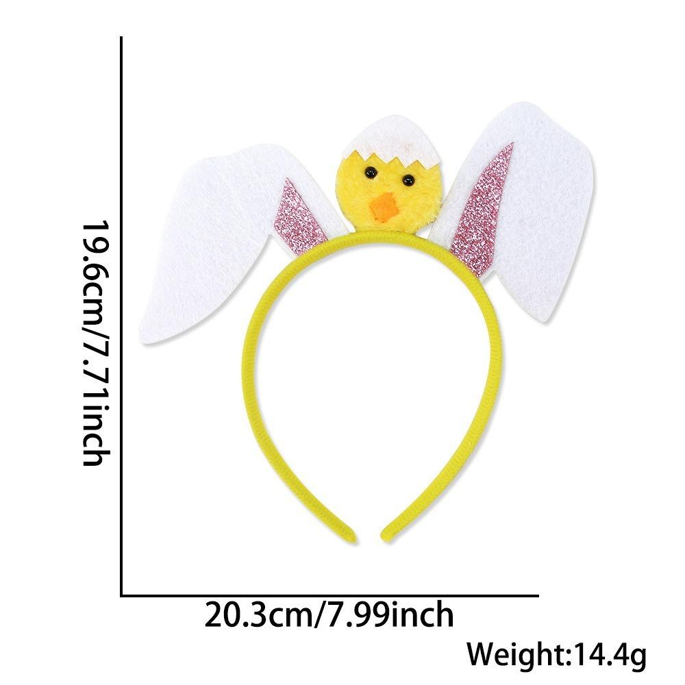 Cartoon Easter Hairband Cute Holiday Decorative Hair Accessories Easter Headband Easter Party