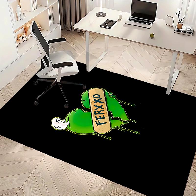 Feid6 Printed Absorbent Washable Carpet, Non-Slip Bathroom Mats, Kitchen Rugs, Yoga Mat,Living Room Entrance, Camping Picnic Rugs