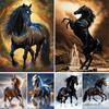 Красивая картина лошади, полная дрель, 5D алмазная живопись, мозаика, вышивка, сделай сам, вышивка крестом для украшения дома J3650