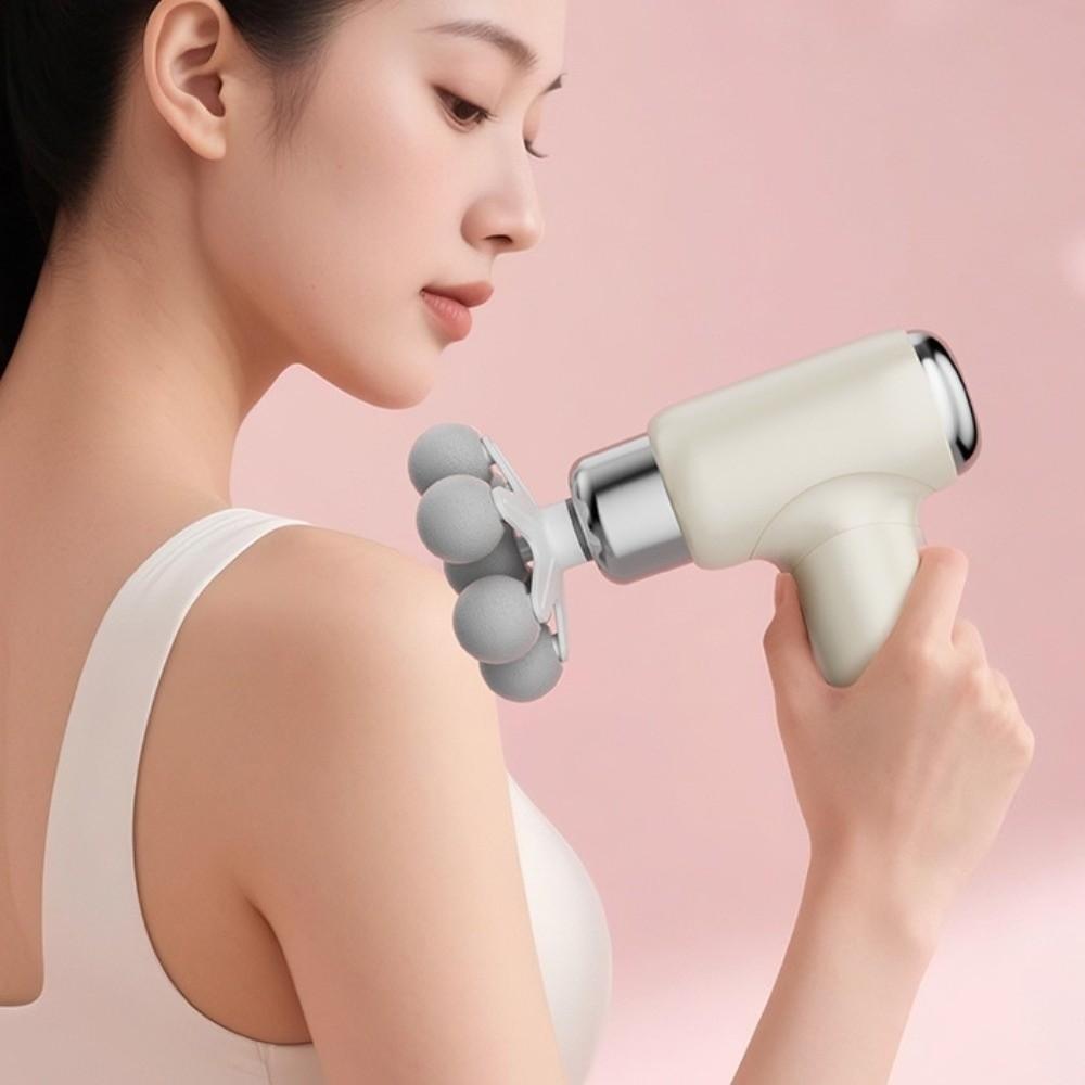 Compact Size Mini Electric Fascia Massager Wireless Vibration Massager Post-Workout