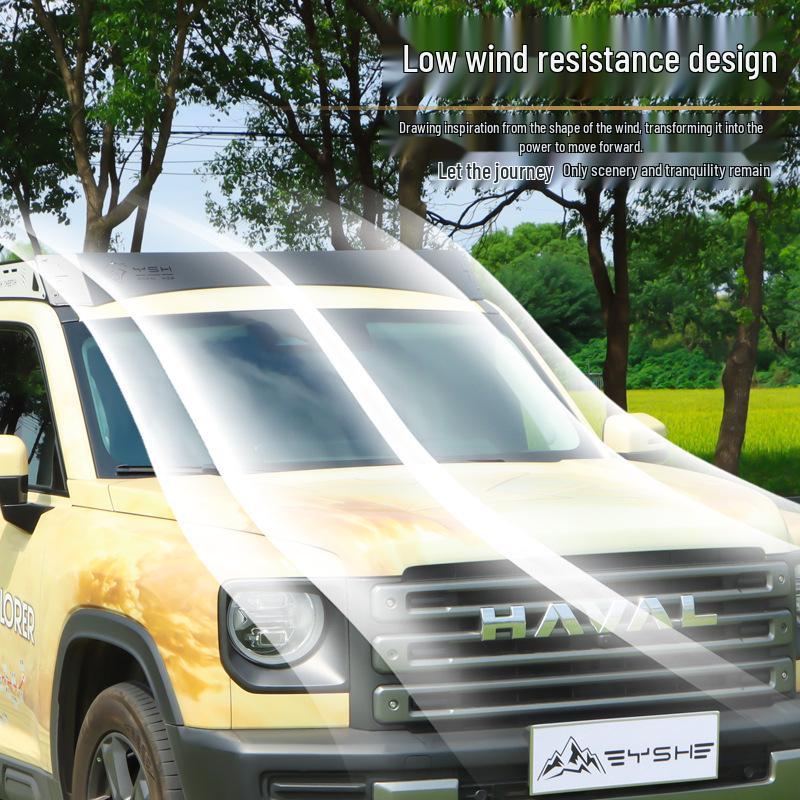 Модификация багажника на крышу Haval Menglong: Расширительная платформа, Поперечины, Тент, Лестница, Рюкзак.