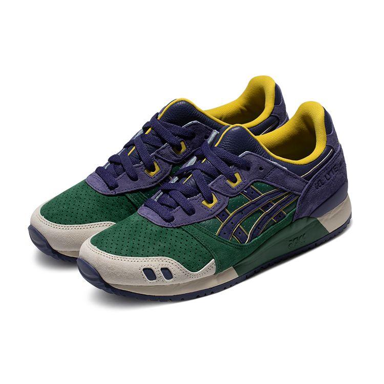 Asics Кроссовки унисекс Gel Lyte 3 Academic Scholar Pack Зеленый Hunter-Green 1201A526-300