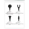 Black 4 Types Of Massage Heads Mini Fascia Gun Multi-Level Massage Gun Muscle Relaxation Massage Equipment Portable Vibration Massager
