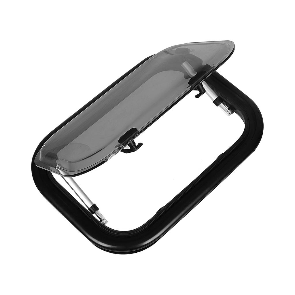 Окно RV выдвижное 500мм 350мм с сеткой и солнцезащитной шторкой, акриловое стекло, угол открытия 75°, защита от УФ-лучей для Trai