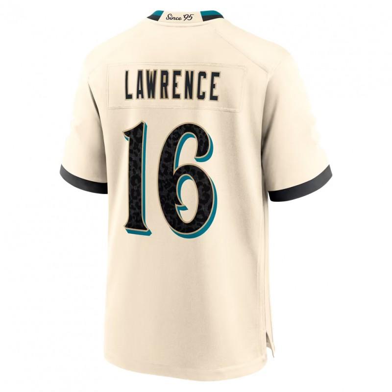 Jacksonville Embroidered Football Jersey 3rd Gen Thomas Jr Hunter Lawrence Mens Sports Uniform