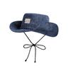 Lightweight Denim Bucket Hat Sunscreen Fisherman Hat Soft Western Cowboy Hat  Women