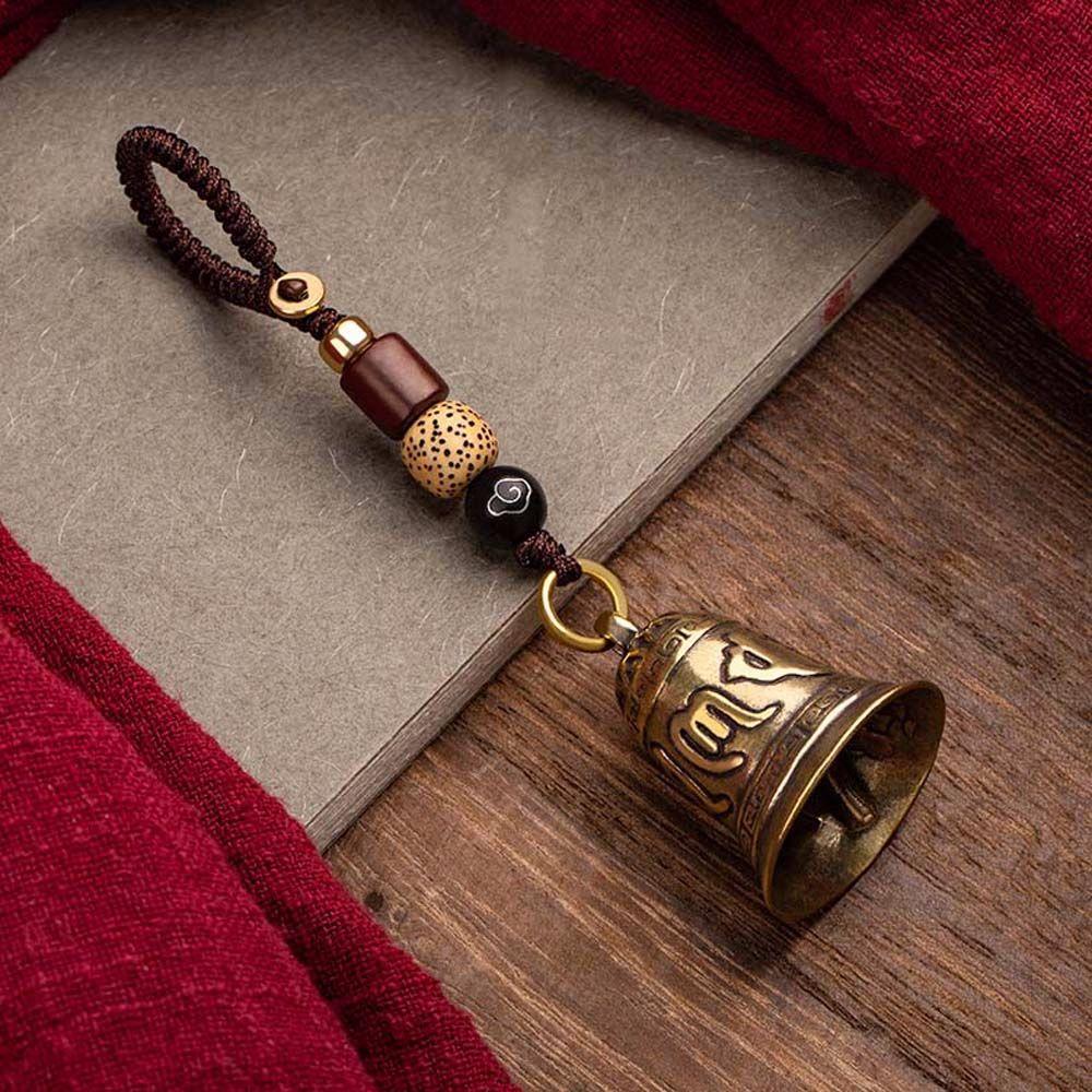 Lucky Rope Аксессуары для интерьера Шестисловная мантра Брелок Брелоки для ключей Автомобильный брелок для ключей Автомобильный брелок для ключей