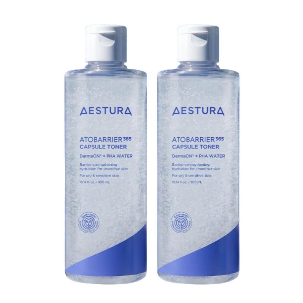 Aestura Набор Atobarrier 365 Капсульный тонер 300 мл + Крем 80 мл