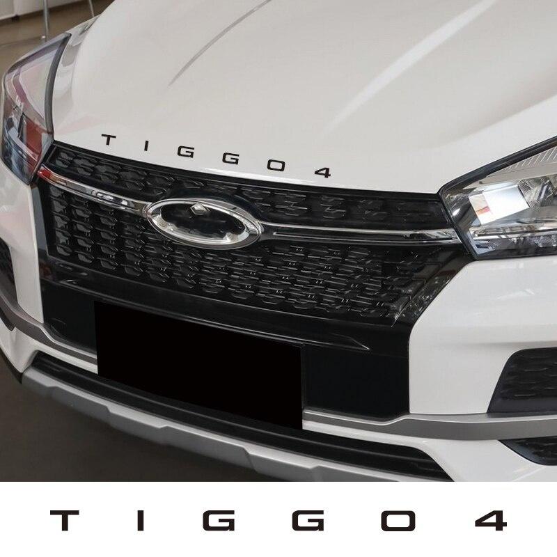 Передняя крышка капота автомобиля, 3D металлические наклейки с эмблемой автомобиля, наклейки для CH + ERY TIGGO 4, украшения для гонок, тюнинг, аксессуары для стайлинга