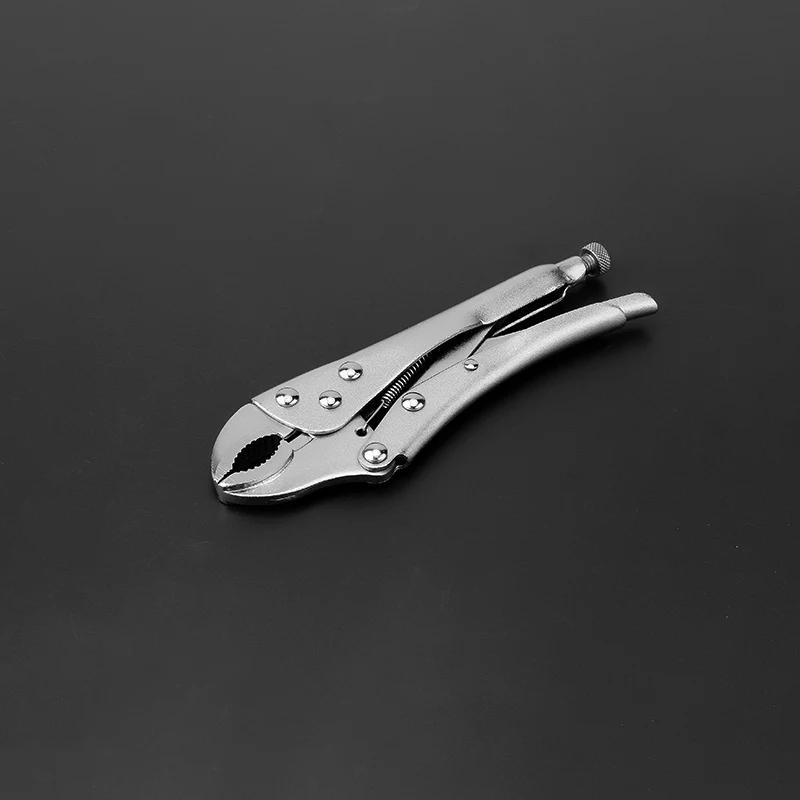 Регулируемые прямые круглогубцы 1 шт., фиксатор, клещи-кроты, зажимы из углеродистой стали, клещи для сварки, 5", 7", 10" дюймов