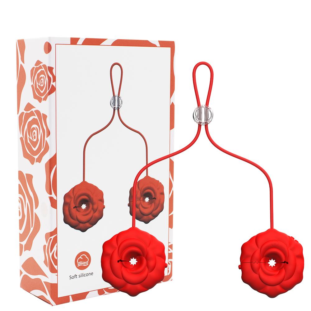 Вибратор для сосков Секс-игрушки для женщин 9 вибраций Управление через приложение Вибрирующие зажимы для сосков БДСМ Фетиш Флирт для пар Сексуальное удовольствие