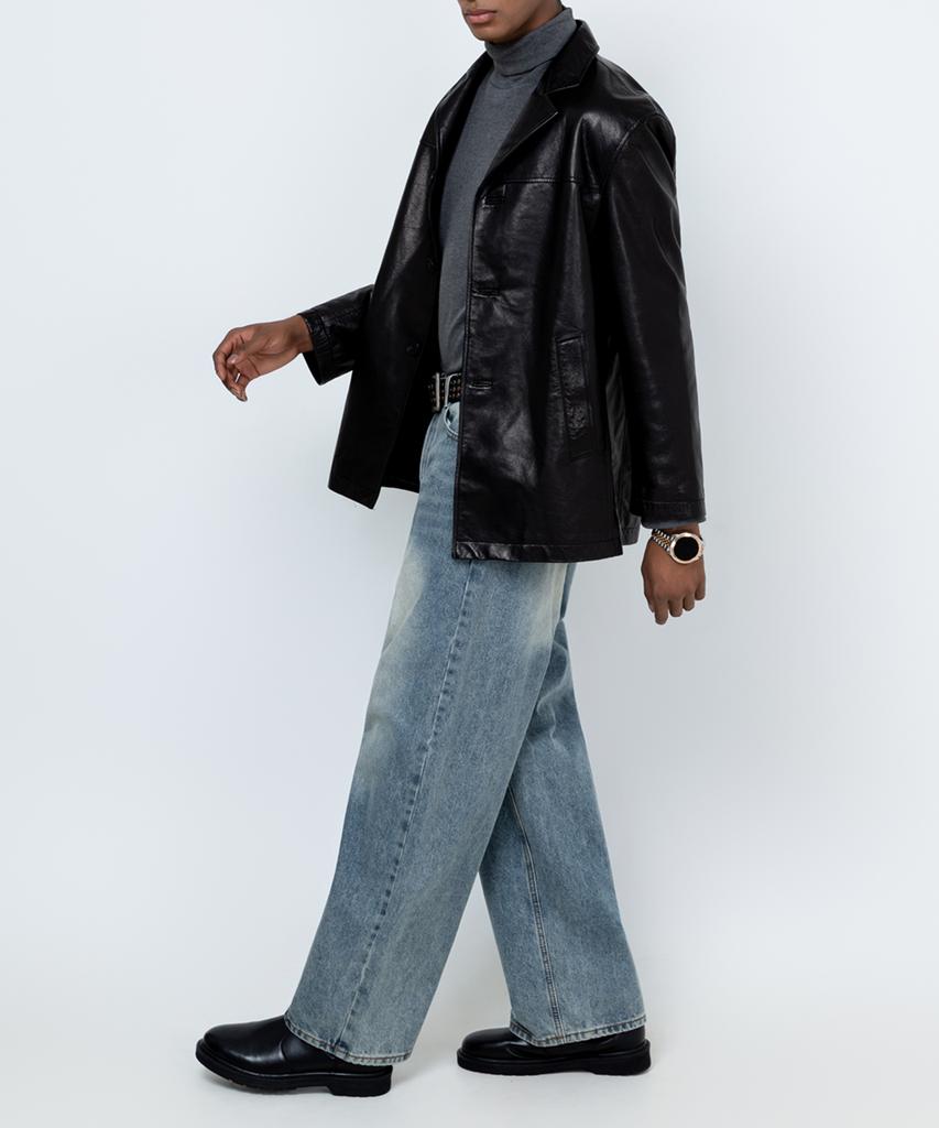 Strike Atelier Y3B Lambskin Blazer (Black)