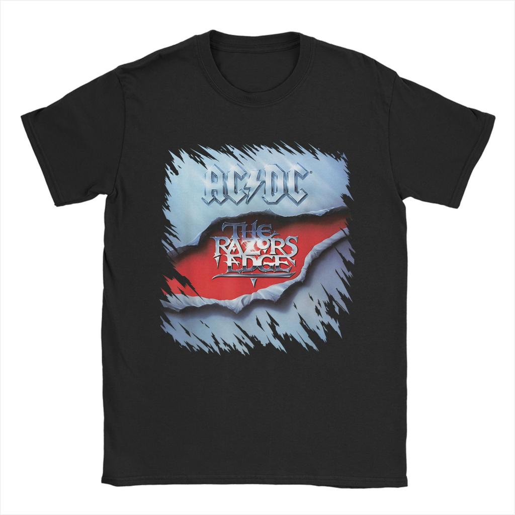 Сумасшедшая футболка рок-группы AC для мужчин с круглым вырезом, 100% хлопок, футболки DC PWRUP, сценический свет, футболка с коротким рукавом, одежда