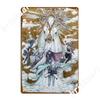 Yoshitaka Amano Final Fantasy Metal Sign Wall Cave Customize Cinema Painting Décor Tin Sign Posters