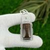 Dinosaur Bone Gemstone 925 Silver Daughter Ethnic Boho Handmade Art Deco Pendant