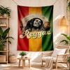Bob Marley Aesthetic Tapestry Nordic Minimal Ideal for Living Room Studio Wall Dorm Wall Versatile Decor Boho Decor Perfect Gift for Dorm Roommate
