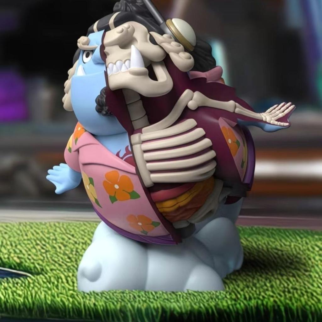 Новая Оригинальная One Piece Mighty Jaxx Полуанатомическая Слепая Коробка Том 9 Остров Эггхед Украшение Загадочная Коробка Игрушка