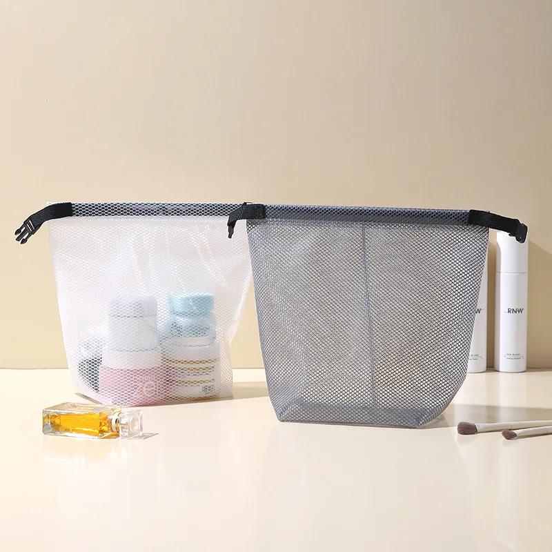 Очень большая водонепроницаемая косметичка - Дорожный органайзер для косметики с подвесным крючком для спортзала, плавания и кемпинга - Предметы первой необходимости для мужчин/женщин
