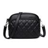Simple Fashion Plaid Shoulder Bags for Women PU Leather Crossbody Messenger Bag Phone Purse Lady Small Handbag Clutch