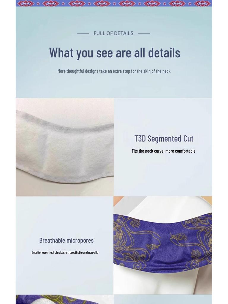 Паровой пластырь для прогревания шеи и плеч мокса - Стиль Юаньци Дарен