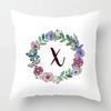 Home Decor Letter Pattern Pillowcase Bedroom Living Room Sofa Cushion Cover
