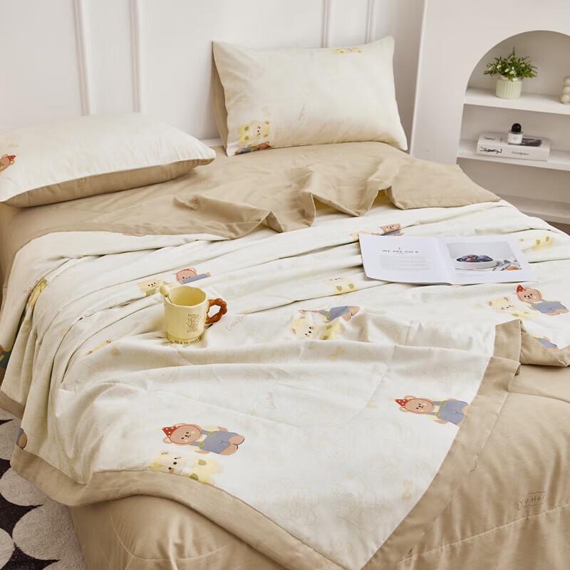 Beijiaman BGM-B2518 Cartoon Cotton Summer Quilt