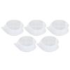 5pcs Non-Stick Resin Casting Mould Leaf Leaf Shaped Dish Mould Silicone Mould  Jewelry Making