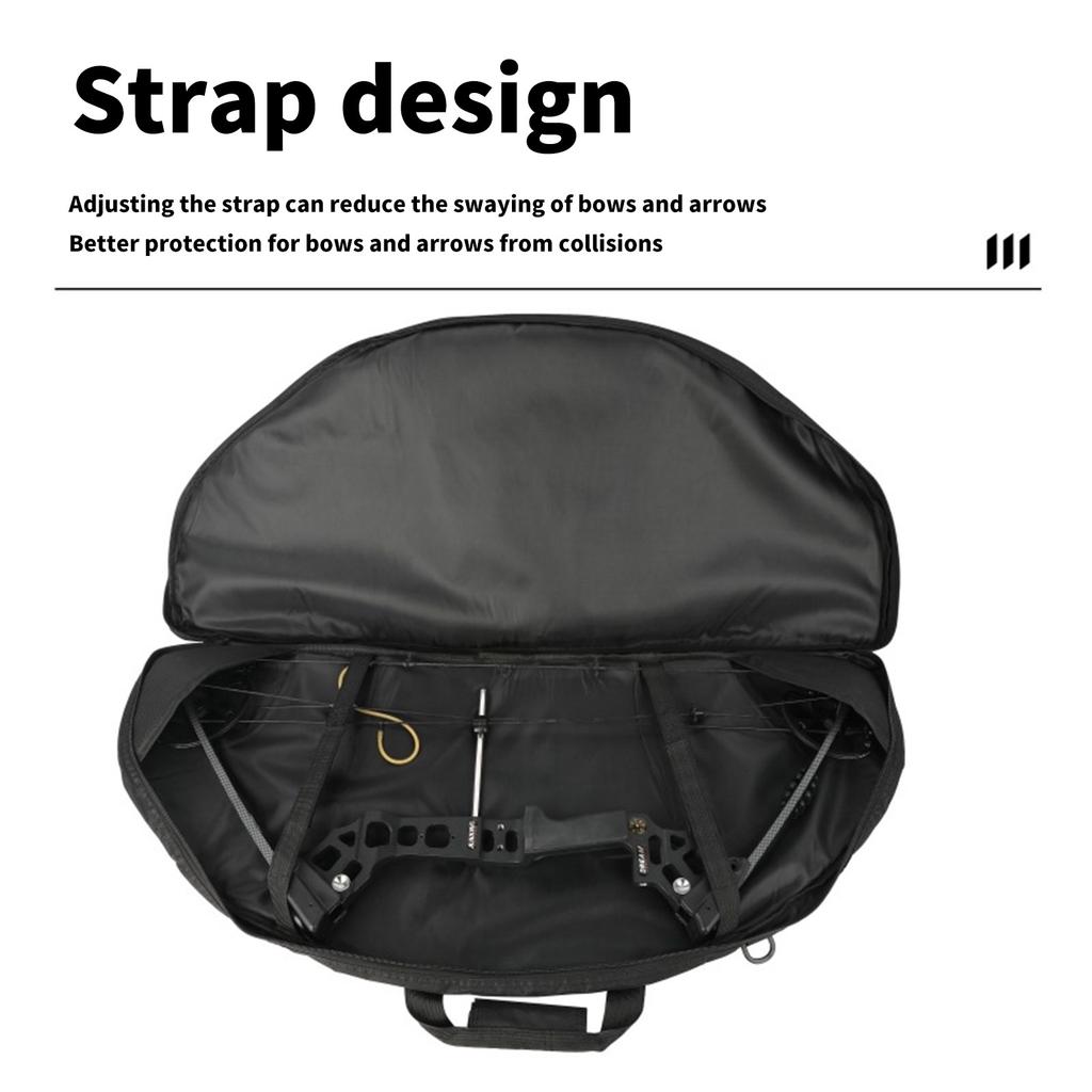 Портативная сумка для блочного лука, уличный рюкзак для лука, чехол для переноски, мягкая легкая парусиновая сумка для лука для охоты и стрельбы на открытом воздухе