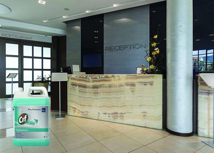 Cif - 7517870 - Oxygel Océan - Nettoyant sols multi-usages professionnel - 5L