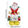 1PC New Style Card Suit Christmas Santa Claus Holiday Atmosphere Large Size Party Decoration