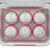 Coleman Take 6 Cooler x 20 x 18 2000033010 Ящик, Красный, Вместимость Прибл.. 4.7 л, Прибл.. 28,5 (час) см,