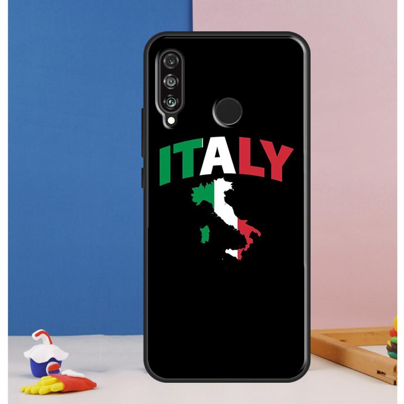 Italy Flag For Huawei Nova 12s 12i 11i 5T Y90 Y70 Y60 Y61 Y91 Y72 9 10 SE P60 Pro P20 P30 P40 Lite Case