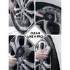 Fantasticlean 6PCS Car Wheel Cleaning Pro Kit, Tire Brush, Soft-Bristled Rim Brush, Microfiber Bendable Brush, Double-Ended Detailing Brush, And