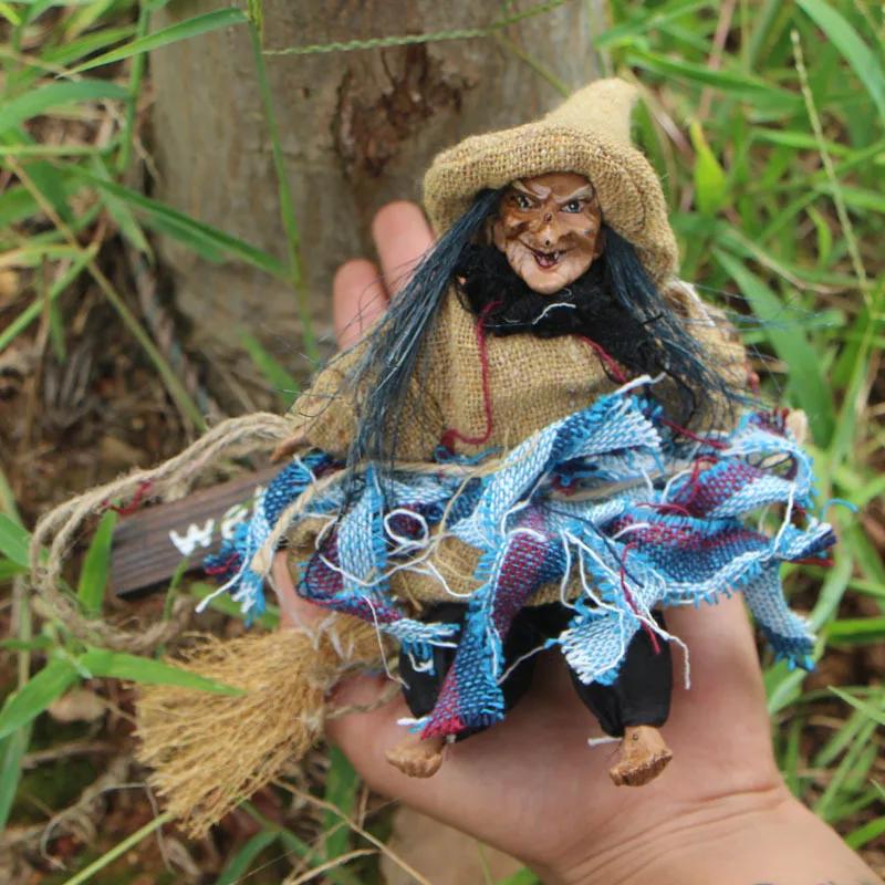 Хэллоуин Композиция Фестиваль Духов Украшение Бара Ужас Реалистичный Ужас Страшный Подвесной Призрак Летающая Ведьма Подвеска