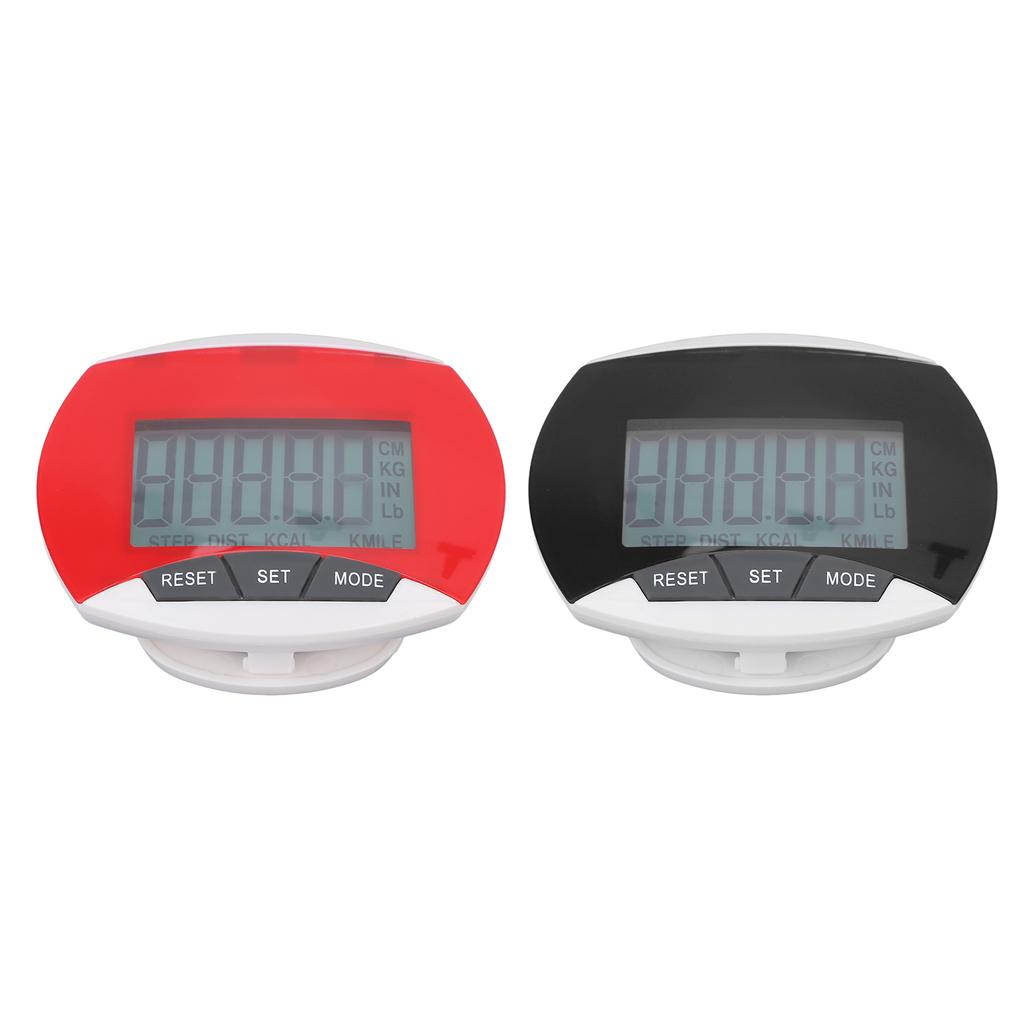 Спортивная ходьба Упражнения Шагомер Профессиональный Портативный Расстояние Калории Счетчик шагов с клипсой