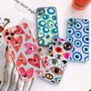Жесткий чехол Lucky Eye Blue Evil Eye Print для iPhone SE2020 11 12 13 mini Pro Max XR X XS MAX 7 8 Plus, противоударный чехол Fundas