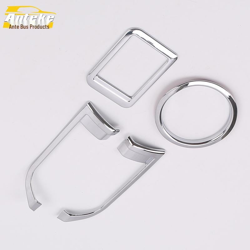 14 Декоративная рамка воздуховыпускного отверстия, подстаканника и центральной консоли для приборной панели, кондиционера и рычага переключения передач Yaris.