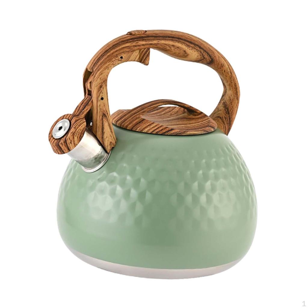 Whistling Tea Kettle Teapot for Stovetop Coffee Pot Stainless Steel Home
