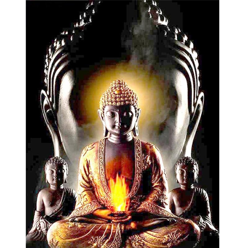 Full 5D Diy Diamond Painting Religious Buddha Diamond Embroidery Cross Stitch Home Decor Handmade Gift