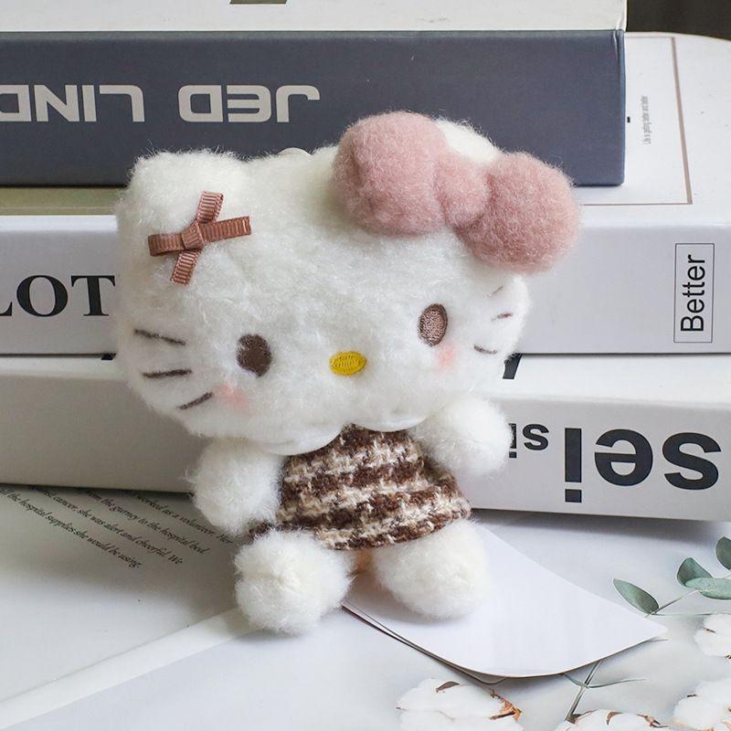 Серия в клетку Sanrio Куроми, Синнаморолл и Моя Мелоди Плюшевый кулон