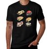 Sushi Pug Watercolor T-Shirt Summer Holiday T-Shirt