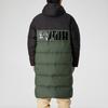 Puma Long Oversized Down Jacket With Logo Print And Hood Men Outerwear Dark-Green 585403-64