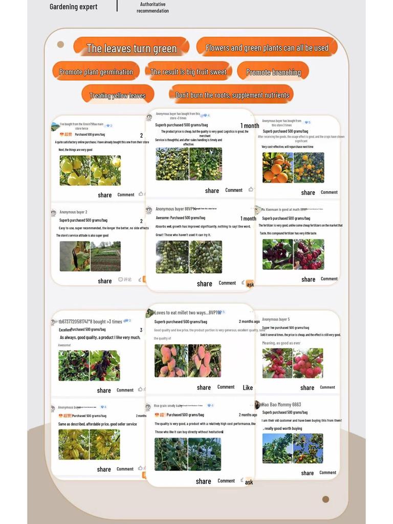 Boron-Enriched Granular Fertilizer: Boosts Flowering & Fruit Set for Trees, Slow-Release & Water-Soluble, Ideal for Vegetables, Melons, and Fruits