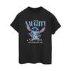 Disney Womens/Ladies Lilo & Stitch Naughty & Nice Cotton Boyfriend T-Shirt