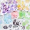 20pcs/lot Watercolor Landscaping Material Collage PET Sticker Floating Stars and Moon Creative DIY Journal Stickers