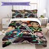 Japanese artist Koyoharu Gotouge's Demon Slayer Home Decoration Soft Printed Sofa Cover Blanket Bedding Down Pillowcase Duvet Cover (without core) P27
